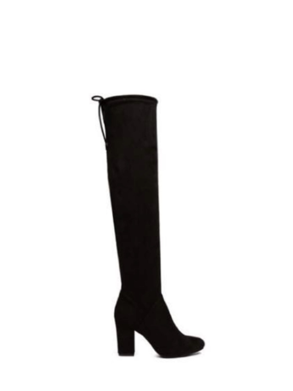Call it Spring Black stretch Over-the-Knee high Boots